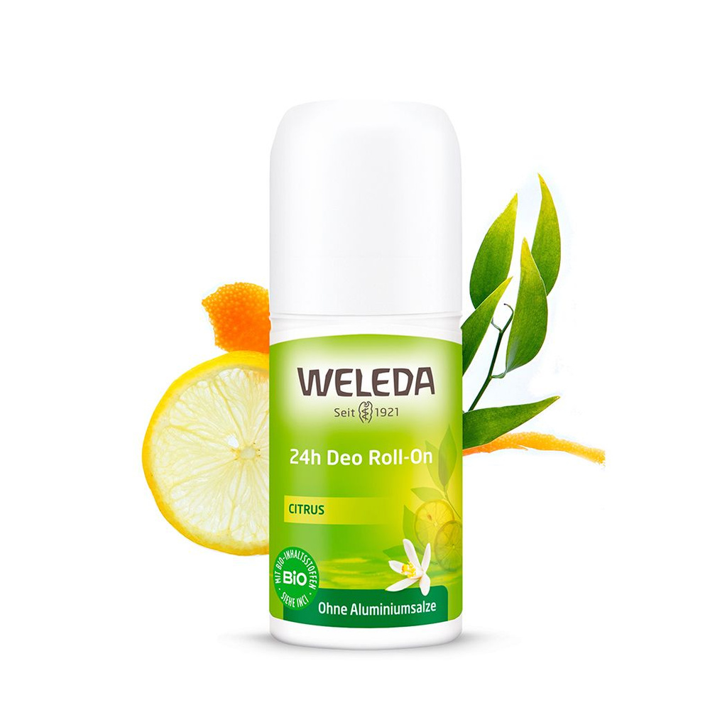 Дезодорант Weleda Roll-On 24 часа Цитрусовый 50мл #1