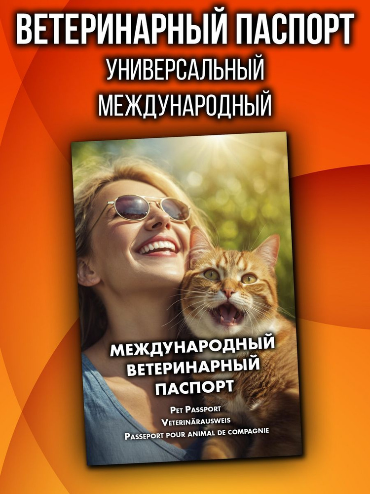 Ветеринарный паспорт для кошек и собак международный #1