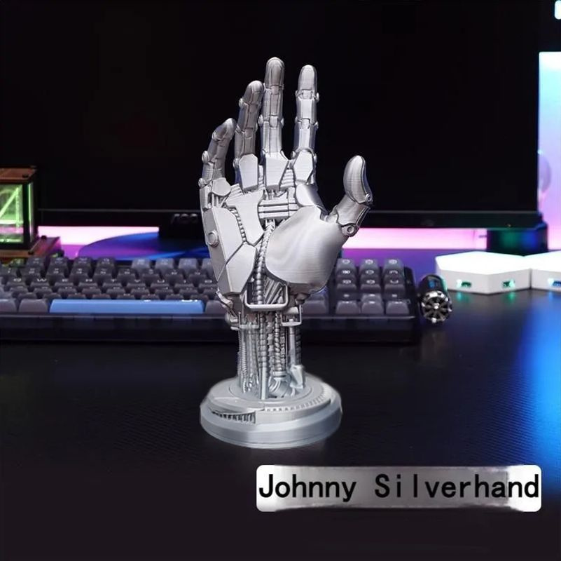 Уникальный дизайн! кронштейн для PS5/XBOX/Switch Cyberpunk 2077 Johnny Silverhand Controller Stand Изготовлено #1