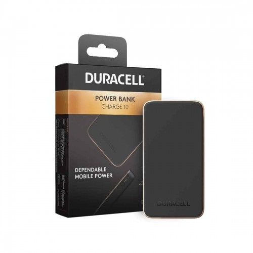 Duracell Внешний аккумулятор Duracell DRPB3010A Power Bank 10000mAh, 10000 мАч, черный  #1