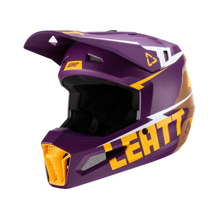 Leatt Шлем подростковый Moto 3.5 Junior Indigo, L #1