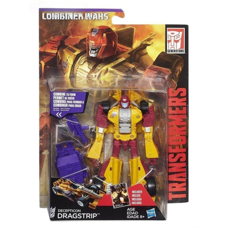 Трансформеры игрушки Hasbro Generations Deluxe Class Combiner Wars Decepticon Dragstrip  #1