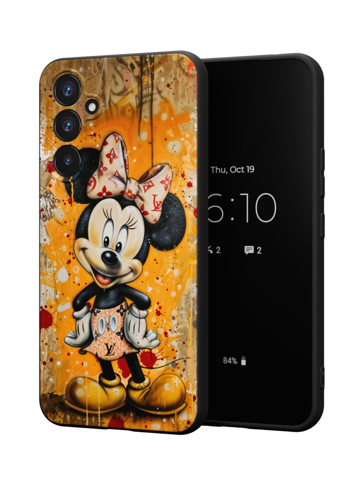 Силиконовый чехол Novel для Galaxy A55 (5G) (Галакси А55 5Джи), Мини  #1