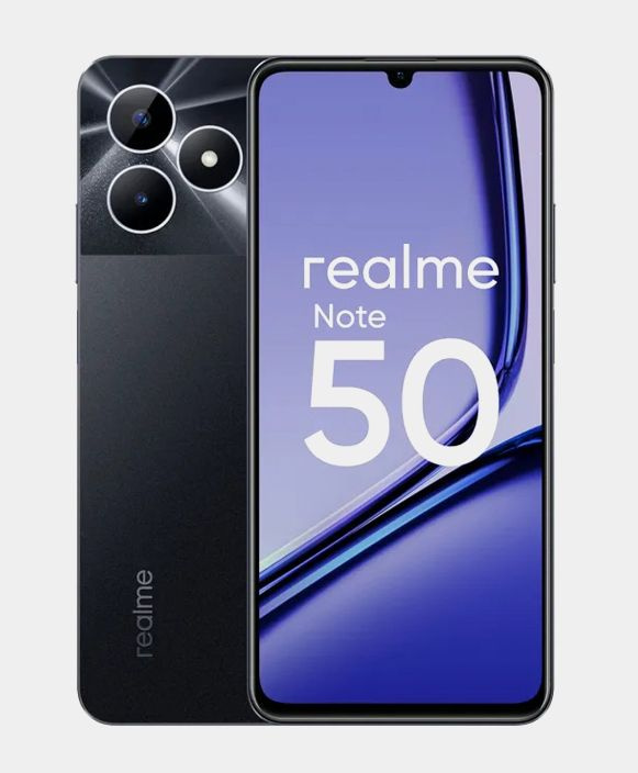 realme Смартфон Note 50 3/64 Gb 3/64 ГБ, черный #1