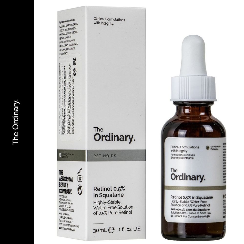 Retinol 0.5% in Squalane The Ordinary / сыворотка снимает признаки старения и сухость, выравнивает текстуру #1