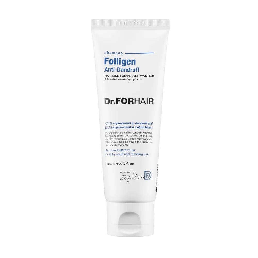 Dr ForHair Шампунь для волос против перхоти Folligen Anti-dandruff Shampoo, 70 мл  #1