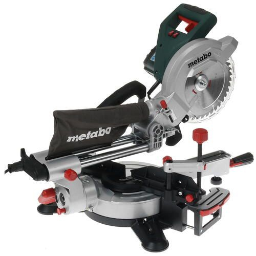 Торцовочная пила Metabo KGS 216 M SET 1500 Вт, обороты max - 5000 об/мин, диск - 216 мм, 14 кг  #1