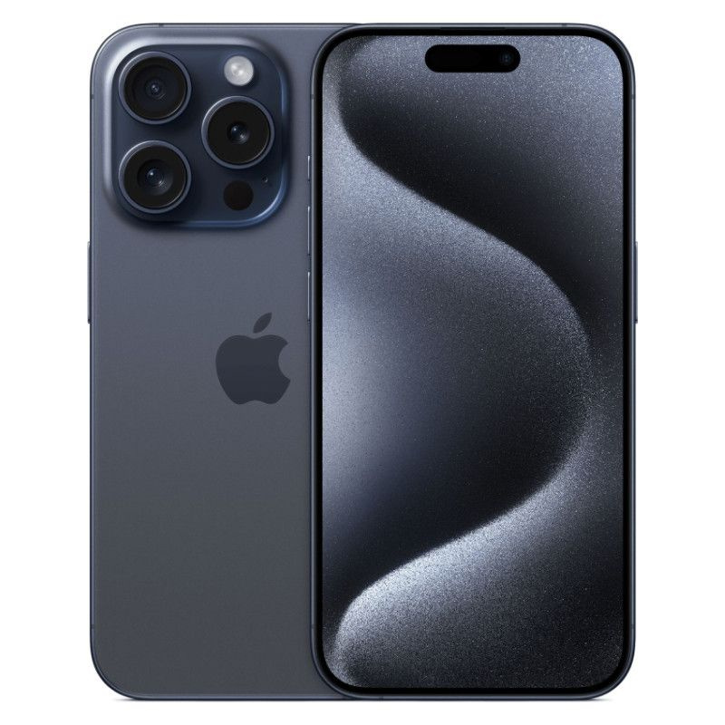 Apple Смартфон iPhone 15 Pro 128 ГБ, синий #1