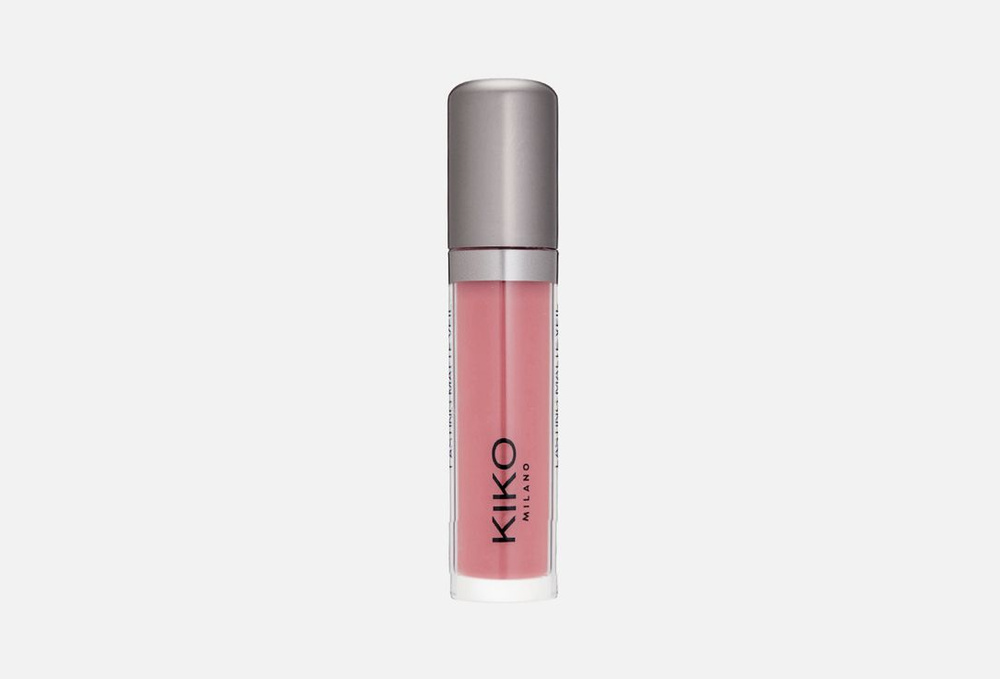 Жидкая матовая помада для губ со стойким покрытием KIKO MILANO lasting matte veil liquid lip colour - #1