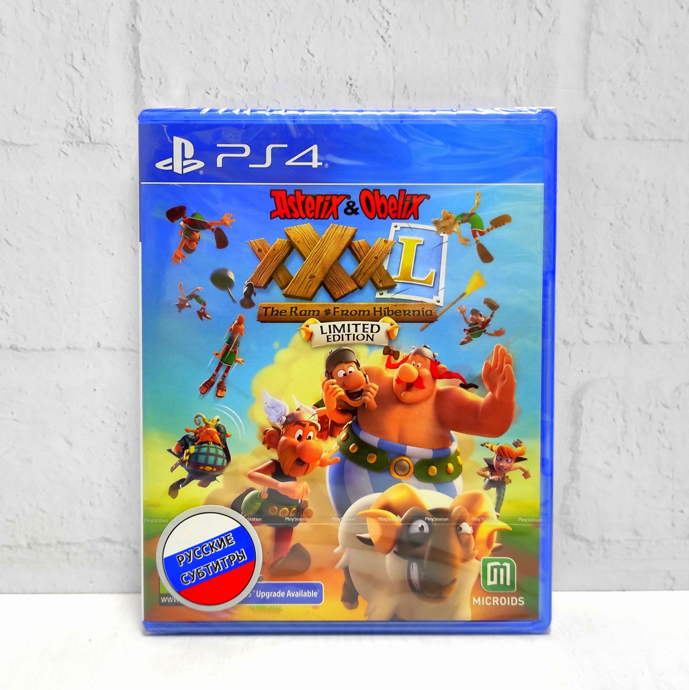 Asterix and Obelix XXXL The Ram From Hibernia Limited Edition Русские субтитры Видеоигра на диске PS4 #1