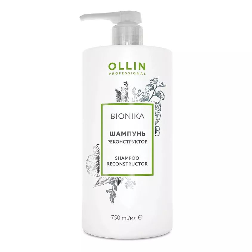 OLLIN PROFESSIONAL Шампунь реконструктор OLLIN BIONIKA, 750 мл #1