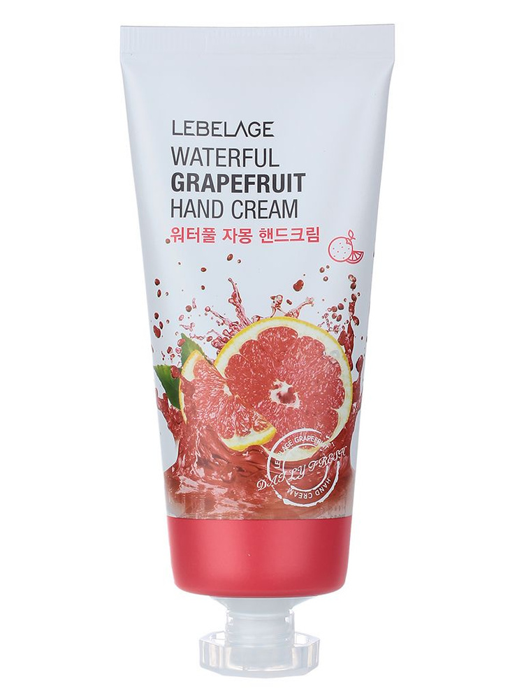 Lebelage Крем для рук с экстрактом грейпфрута WATERFUL GRAPEFRUIT HAND CREAM, 100мл  #1