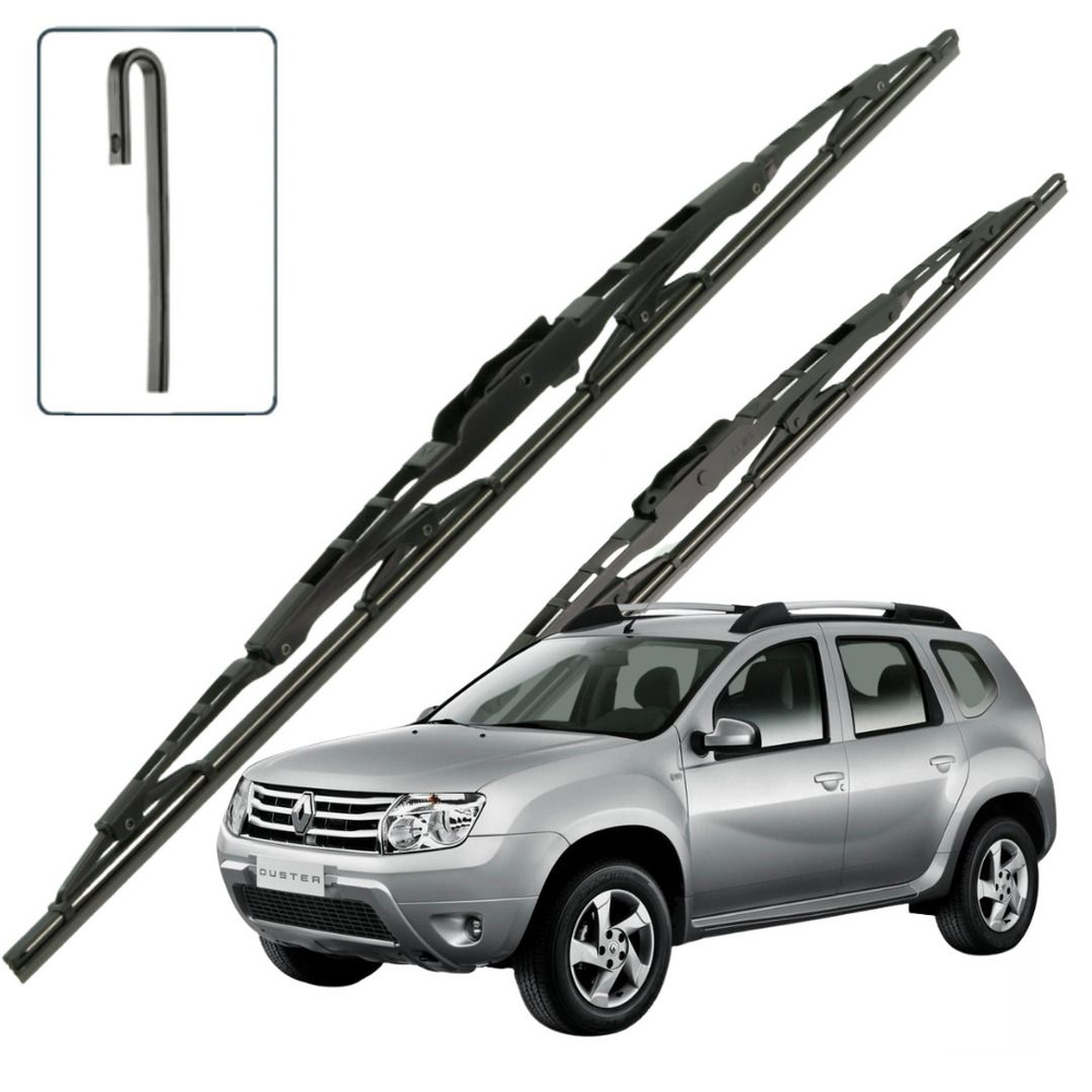 Дворники Renault Duster (1) HSA Рено Дастер 5 дв.2010 2011 2012 2013 2014 2015 Щетки стеклоочистителя #1