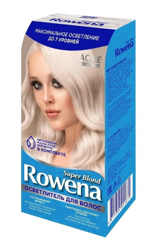 ACME COSMETICS Осветлитель для волос ROWENA, SUPER BLOND #1