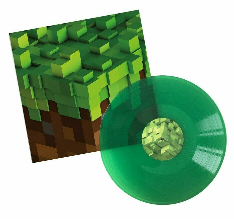 Зеленый винил C418 - Minecraft Volume Alpha (Limited Edition) Майнкрафт, виниловая пластинка  #1