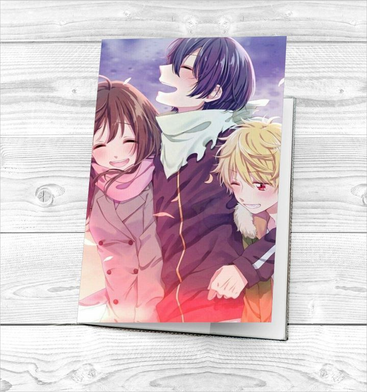 Обложка на паспорт из кожи GOODbrelok Noragami, Бездомный бог №2 #1