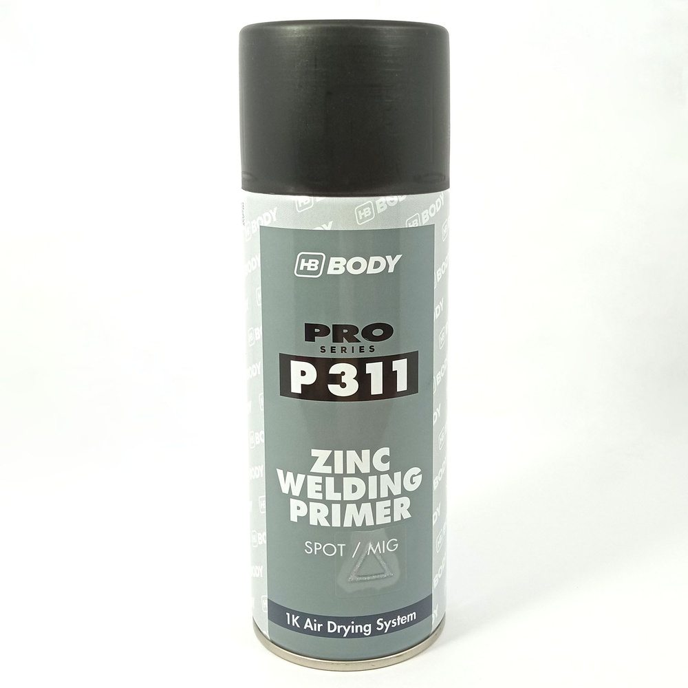 Грунт цинковый Body P 311 ZINC WILDING PRIMER SPOT/MIG 1К аэрозоль 400мл #1