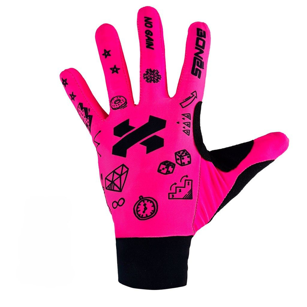 Перчатки Bones Multisport летние спортивные Rebel Pink #1