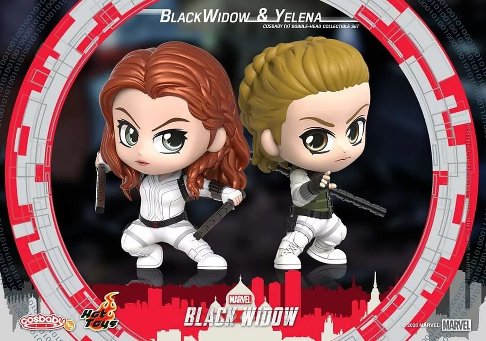 Фигурка Hot Toys COSB752 Marvel Black Widow and Yelena Cosbaby (S) #1