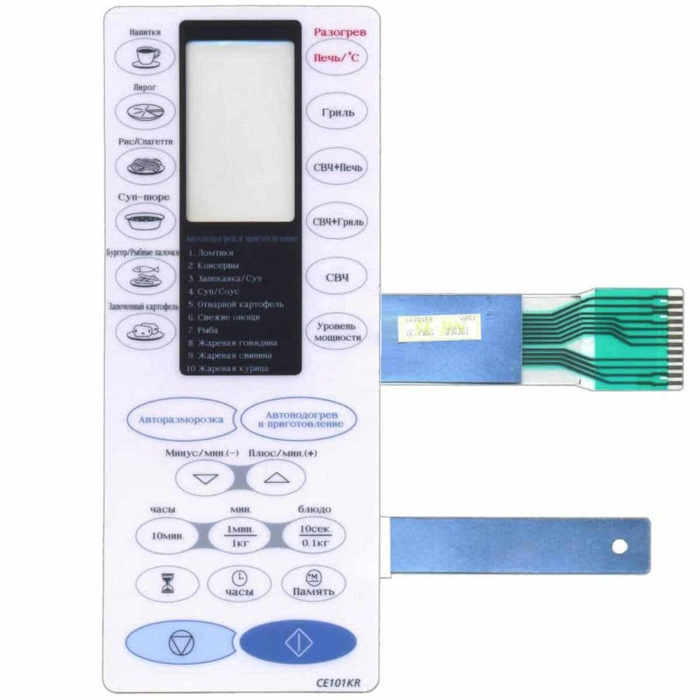 Samsung DE34-10230C Сенсорная панель СВЧ (микроволновой) печи CE101KR  #1