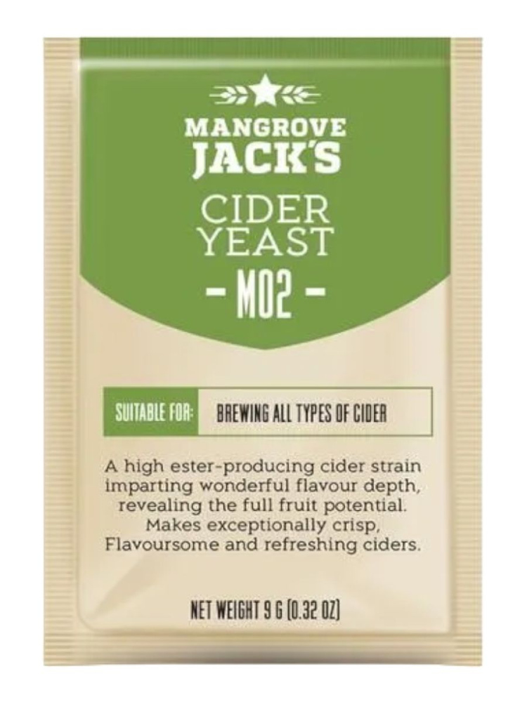 Дрожжи для сидра Mangrove Jack's "Cider M02", 9 г x 1 шт. #1