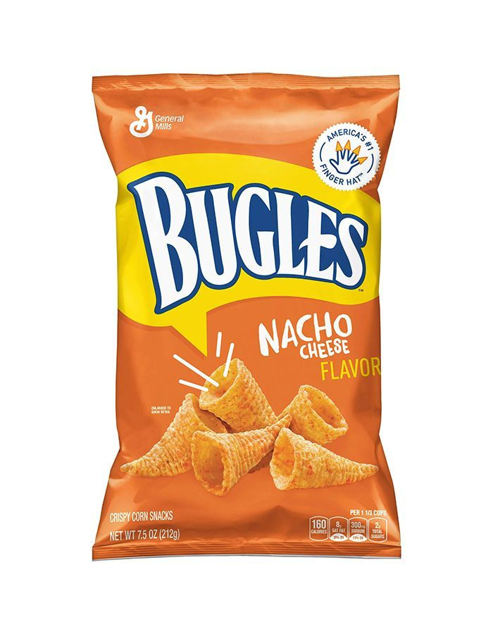 Кукурузные чипсы Bugles Сыр Начо, 212 гр #1