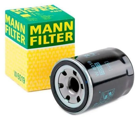 Фильтр масляный MANN-FILTER W6019 Subaru Forester, Impreza, Legacy, Outback #1