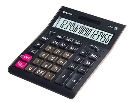 Настольный калькулятор CASIO GR-16-W #1