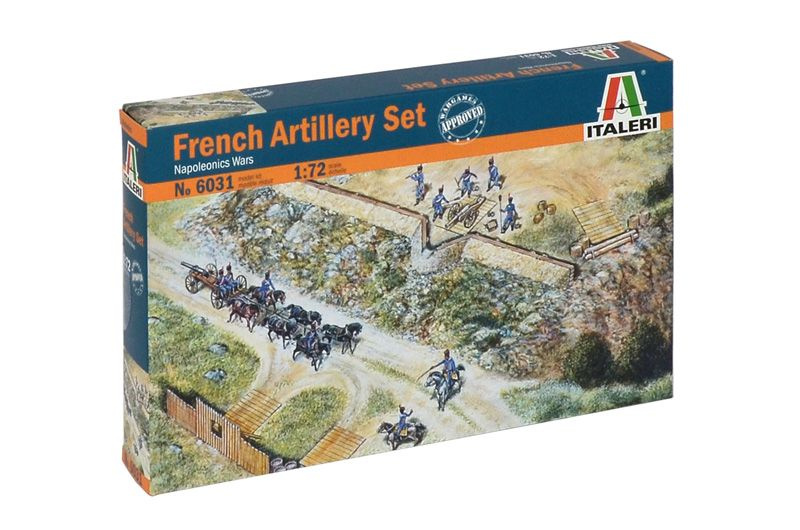 6031 Солдатики Французский артиллерийский набор (Наполеоновские войны) 1/72  #1
