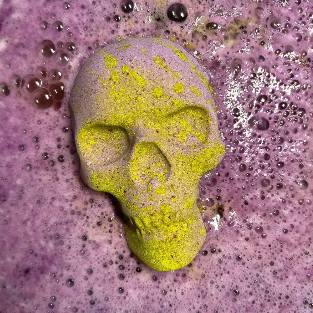 Бомбочка для ванны SKULL Purple #1