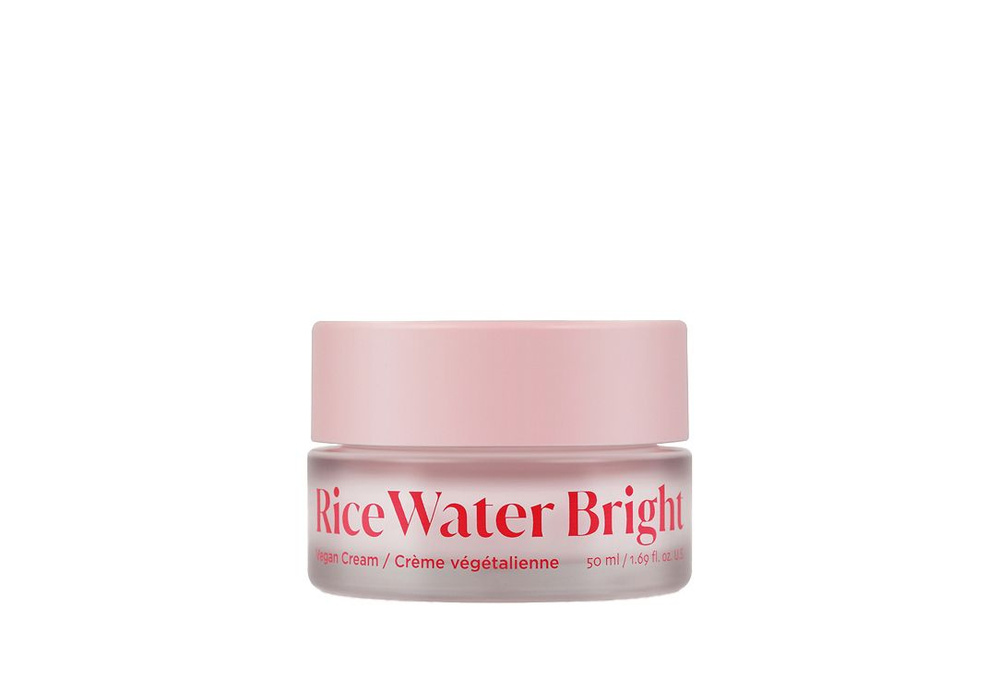 Увлажняющий крем для улучшения тона THE FACE SHOP Rice water bright vegan cream  #1