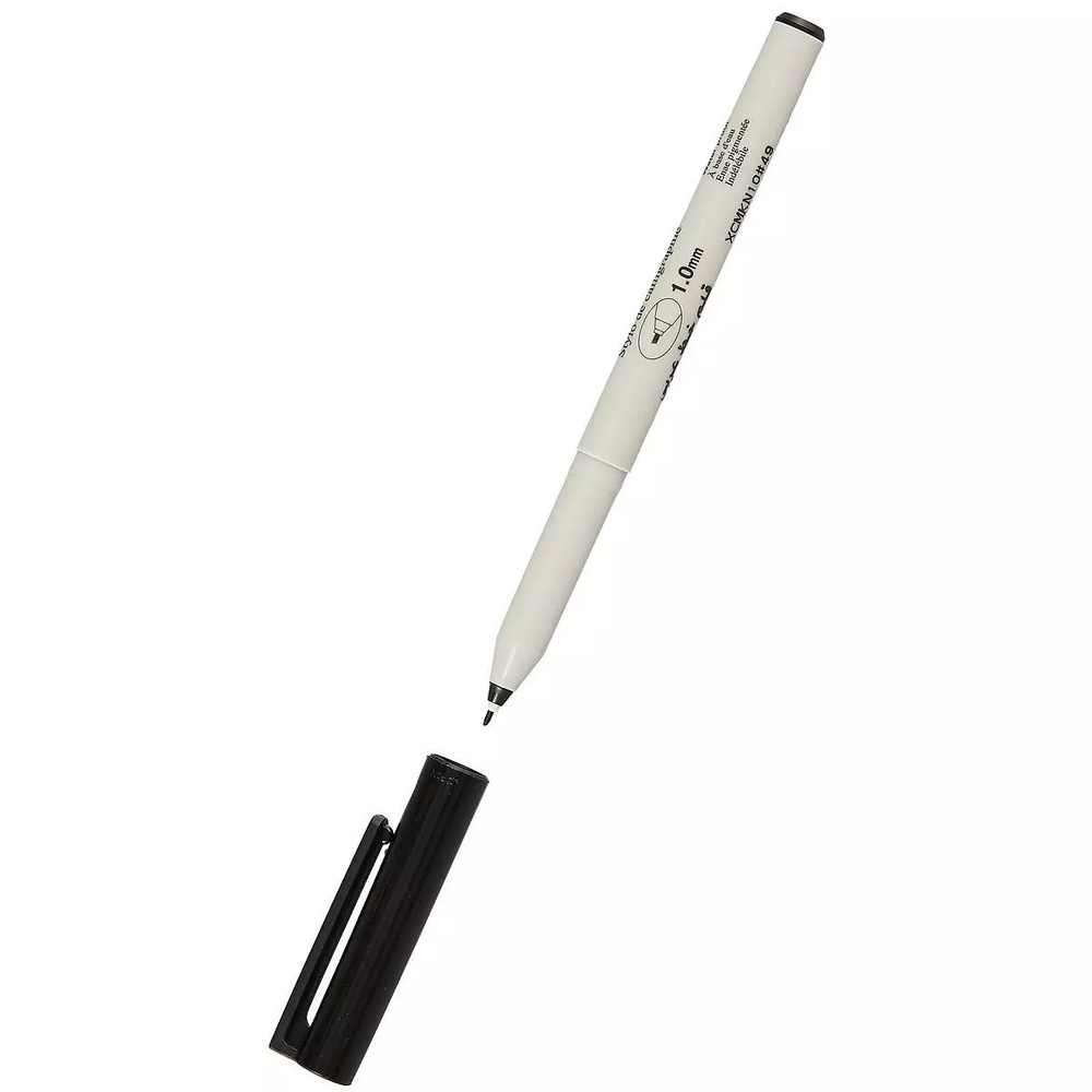 Ручка капиллярная Calligraphy Pen Black 1мм, Sakura #1