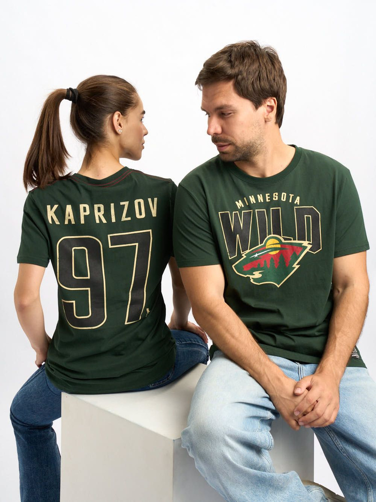 Футболка Atributika & Club Minnesota Wild #1