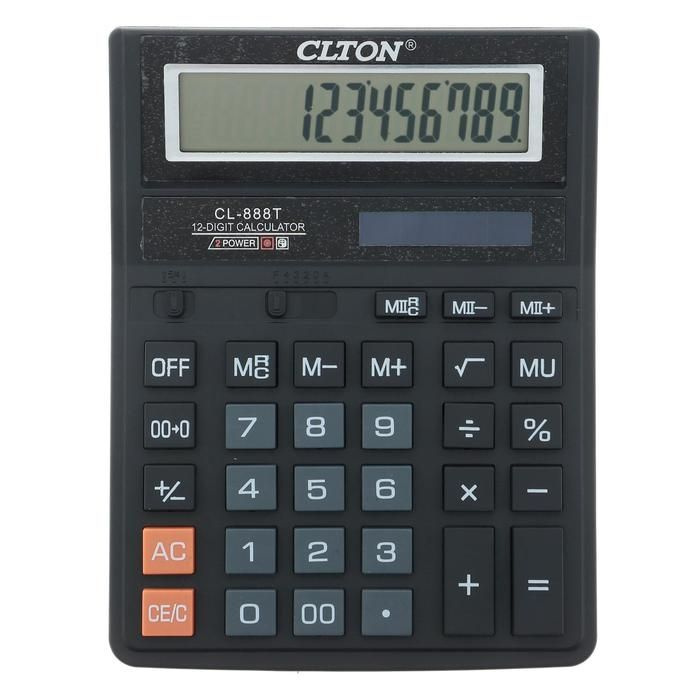 Калькулятор настольный, 12 - разрядный, CL - 888T #1