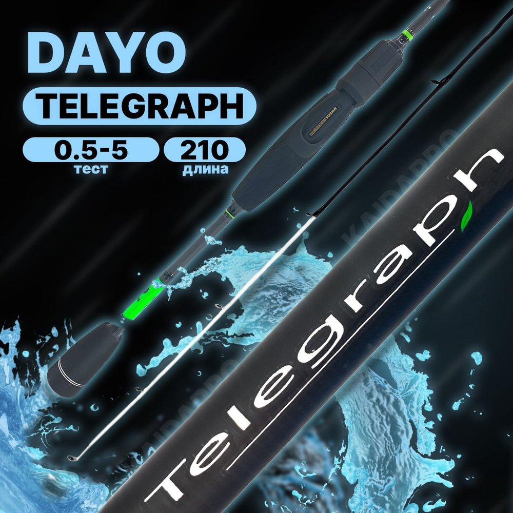 Спиннинг DAYO TELEGRAPH штекерный C.W. 0,5-5 гр Fast #1