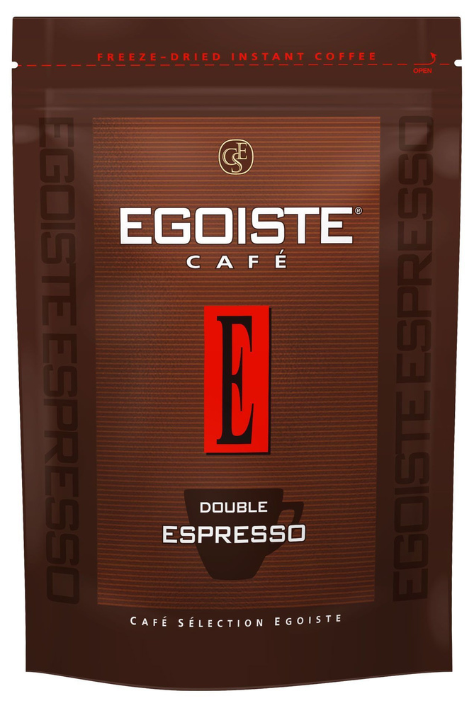 Эгоист кофе растворимый сублимированный, Egoiste Double Espresso, 70г  #1