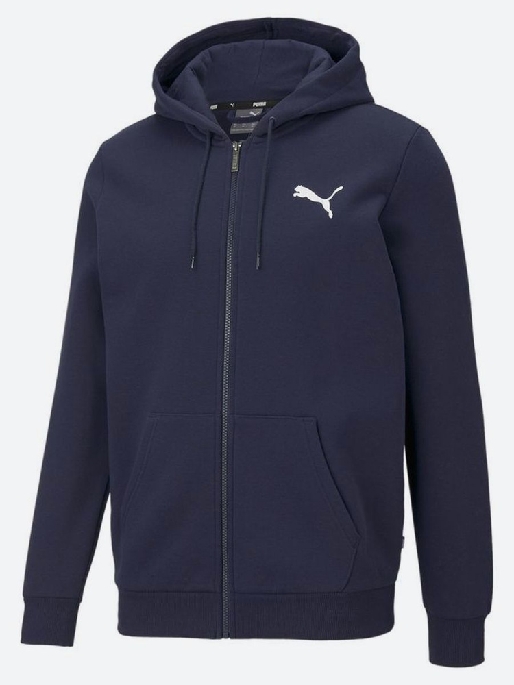 Толстовка PUMA Ess Small Logo Fz Hoodie Fl #1