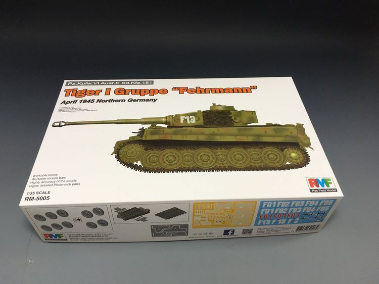 Rye Field RFM 5005 1/35 Тигр I Модель танка #1