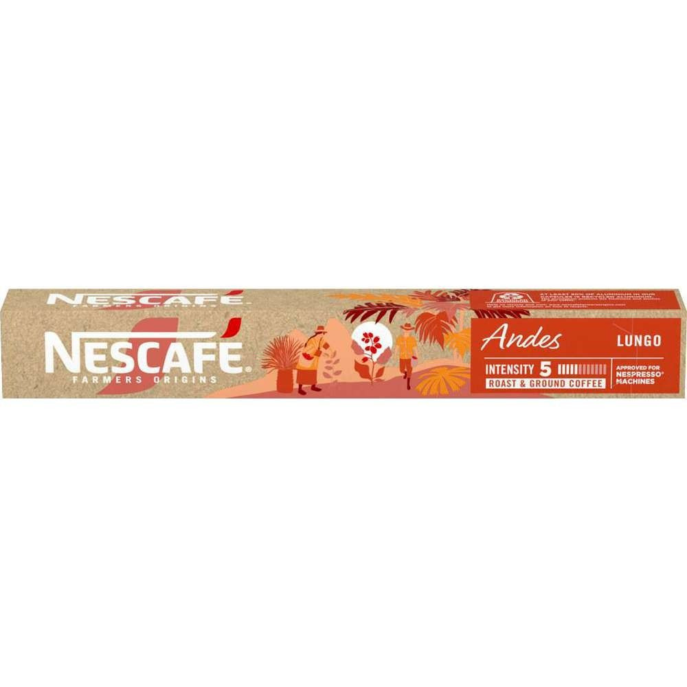 Капсулы Nespresso Original Nescafe Andes Lungo, 10шт #1