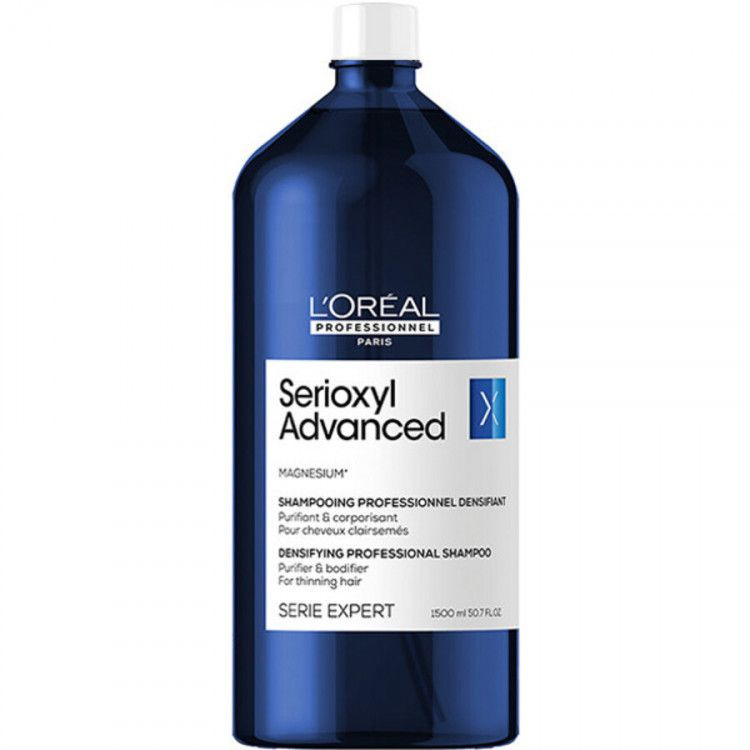 Loreal professional Expert Serioxyl Advanced шампунь для очищения и уплотнения волос - 1500 мл  #1