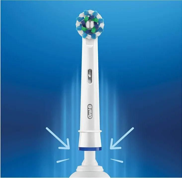 Сменные насадки для зубных щеток Braun Oral-B Cross Action от Oral-B EB50, упаковка из 8шт  #1