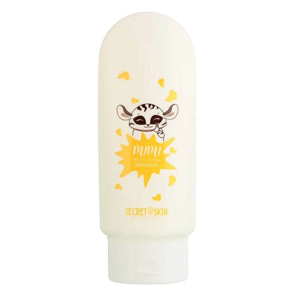 Secret Skin Лосьон для тела с ароматом банана MiMi Body Lotion Banana, 200 мл  #1