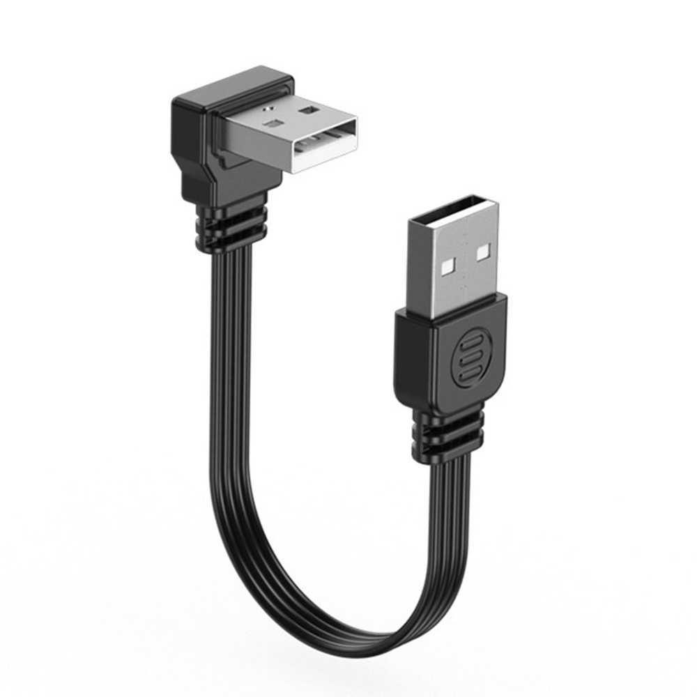 USB2.0 Плоский силиконовый плоский кабель, 10 см, вниз #1