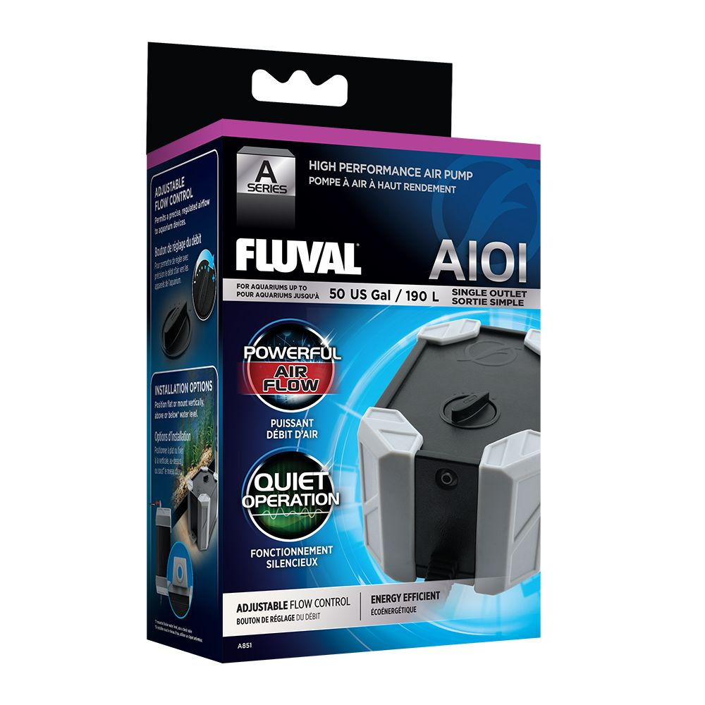 Компрессор для аквариумов FLUVAL AIr 101 одноканальный до 190 л  #1