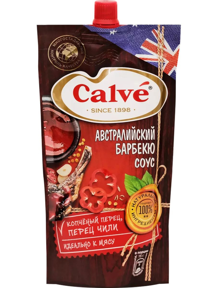 Соус CALVE Барбекю томатный, 230г #1