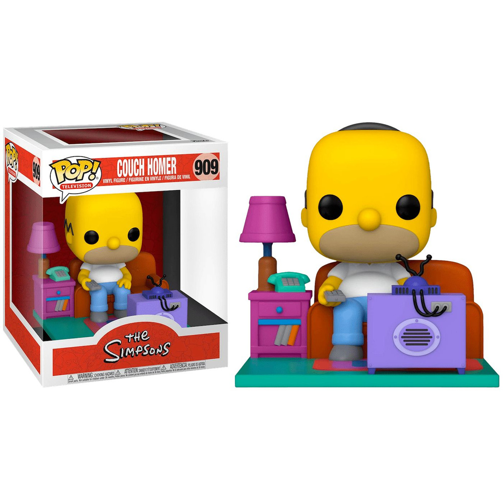 Фигурки Funko Pop! Simpsons: Couch Homer Deluxe (Фанко Поп Гомер на диване из мультсериала Симпсоны) #1