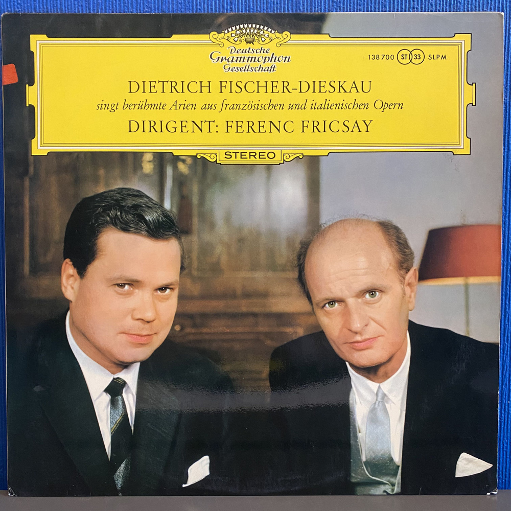 Fricsay,Dietrich Fischer-Dieskau. Dieskau Singt Ber hmte Arien Aus Franzosischen Und Italienischen Opern #1