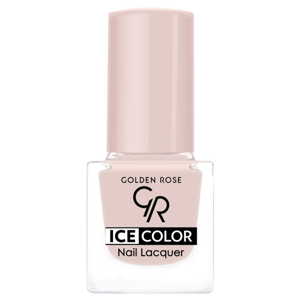 Golden Rose Лак для ногтей Ice Color mini, тон 105 кофейный ликер #1