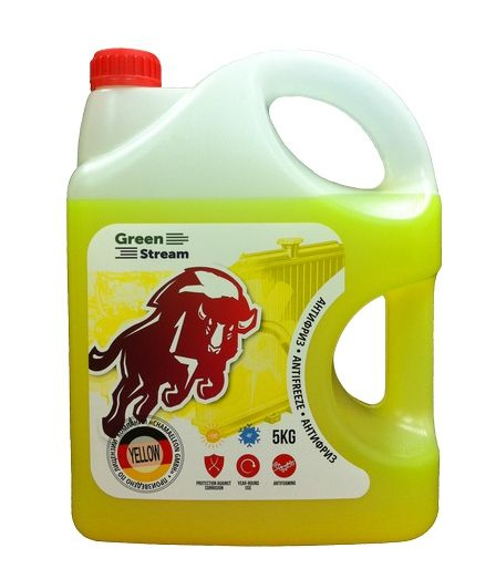 Антифриз ANTIFREEZE GreenStream Yellow, 5 кг #1