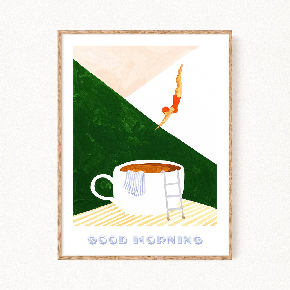 Постер для интерьера "Good Morning", 30х40 см #1